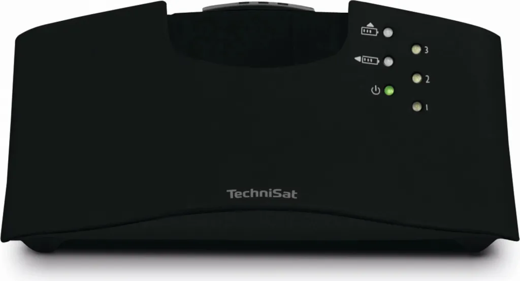 Kufje TechniSat Stereoman ISI 3, pa tela, e zezë - 3