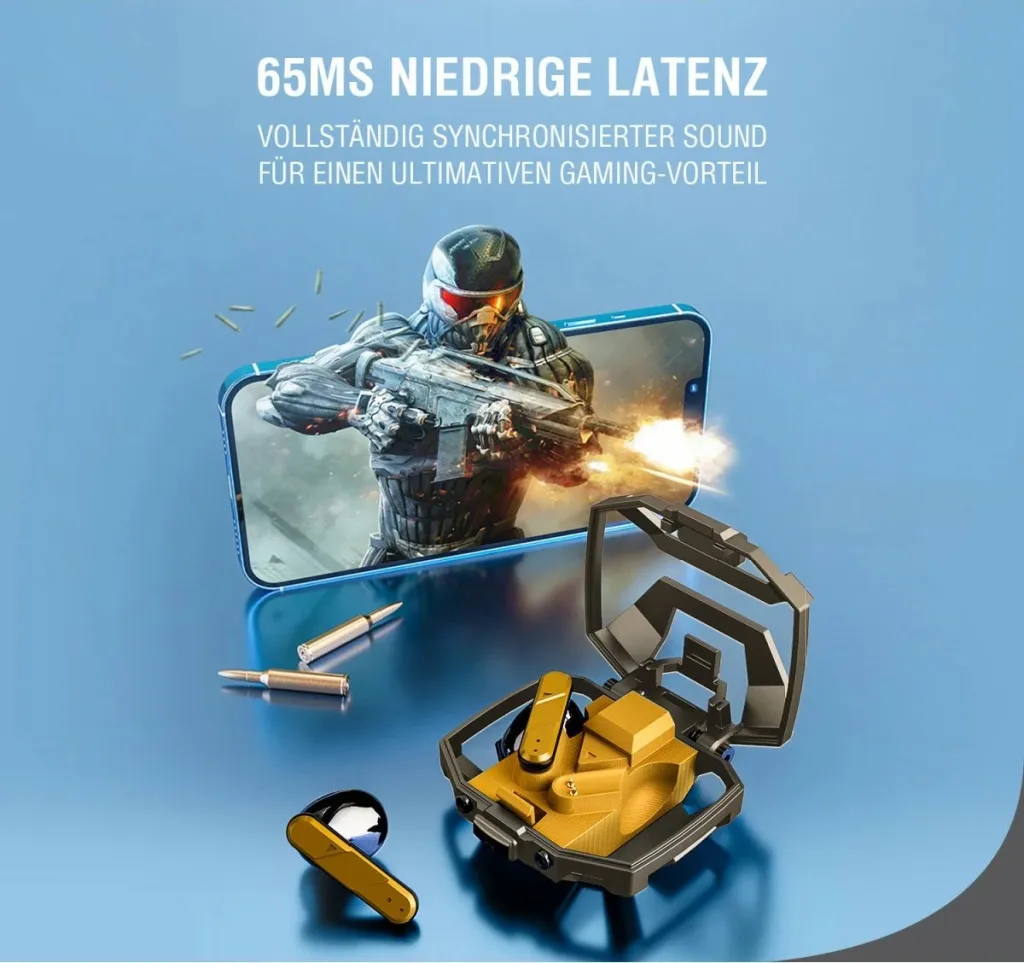Kufje gaming 4smarts 540288, Wired, 20 - 20000 Hz, e verdhë - 6