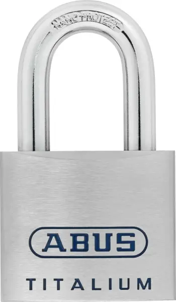 Dry Abus Titalium 96TI/50, 50mm, me çelës, argjendtë