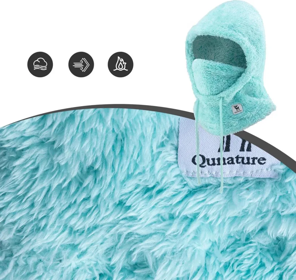 Balaklavë Qunature Arctic Velvet, L, mint - 4