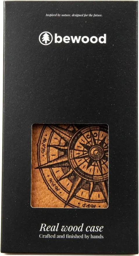 Mbështjellës Bewood Traveler Merbau për iPhone 15 Pro, dru, kafe - 5