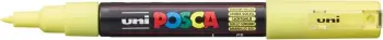 Marker POSCA PC-1MC, extra i hollë, sunshine yellow, multicolor