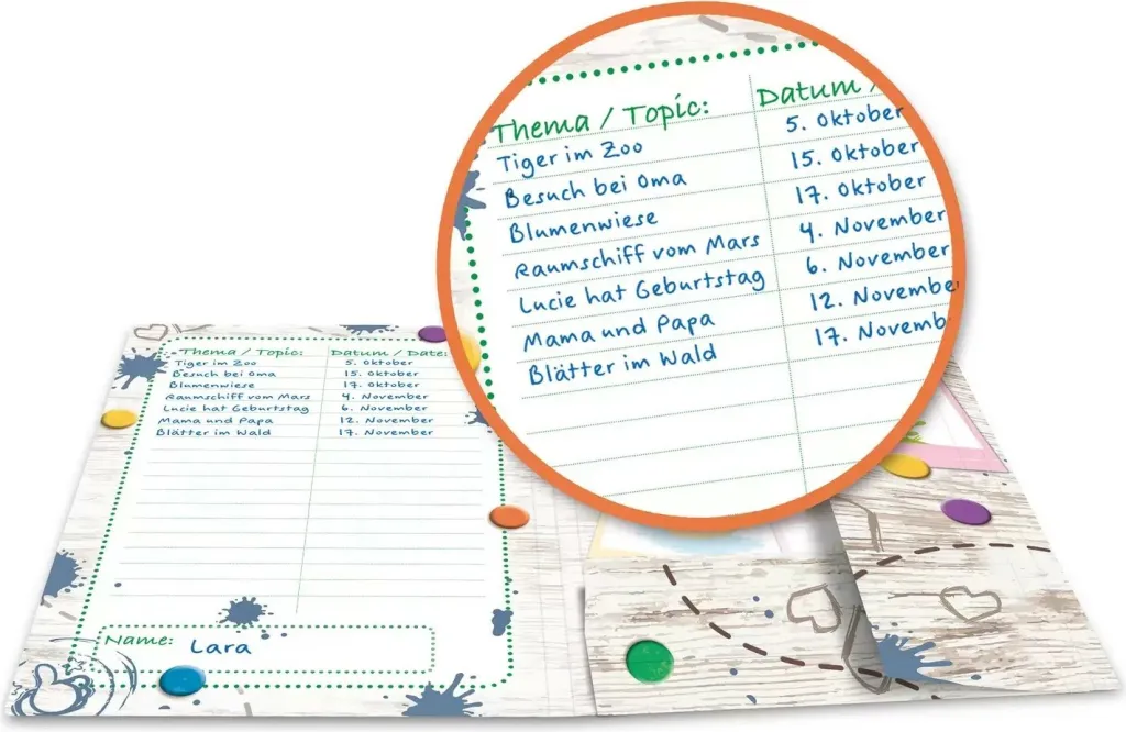 Dosje elastike HERMA Kindergarten Sandbox Friends, A3, karton i qëndrueshëm, me printim të brendshëm - 6
