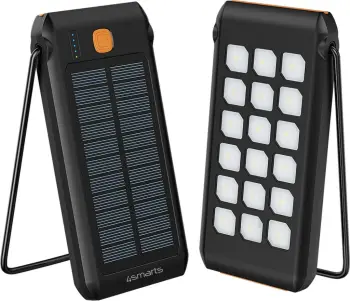 Powerbank 4smarts TitanPack Flex 10000 mAh, Quick Charge 3.0, e zezë, portokalli