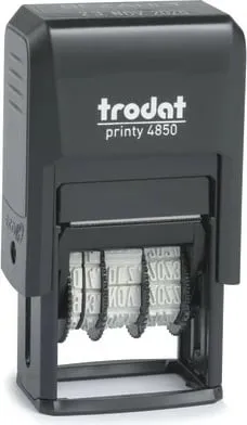 Stampë Trodat Printy 4850, e zezë/gri - 1