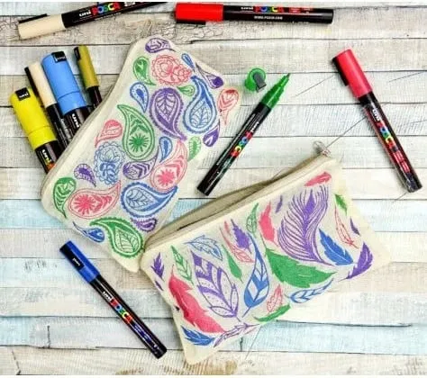 Marker Posca PC-1MR ultra fine 0.7mm violet - 3