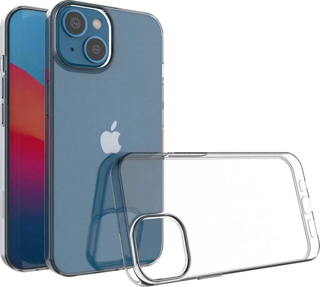Mbështjellës Hurtel Ultra Clear 0.5mm për iPhone 14, Transparent - 2