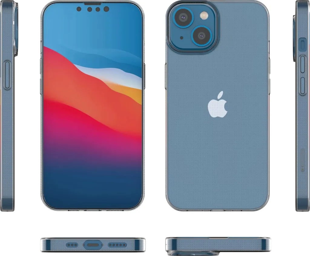 Mbështjellës Hurtel Ultra Clear 0.5mm për iPhone 14, Transparent - 3