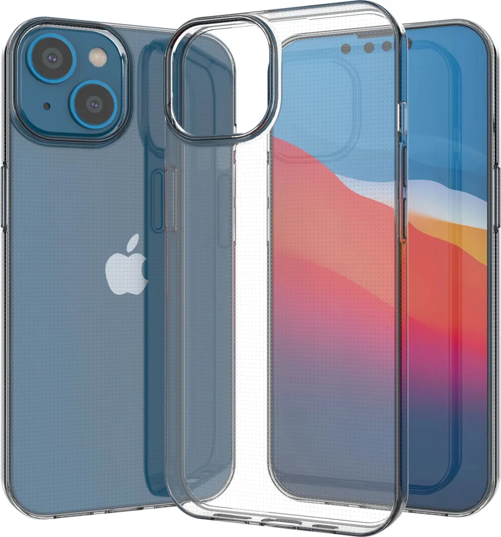 Mbështjellës Hurtel Ultra Clear 0.5mm për iPhone 14, Transparent - 4