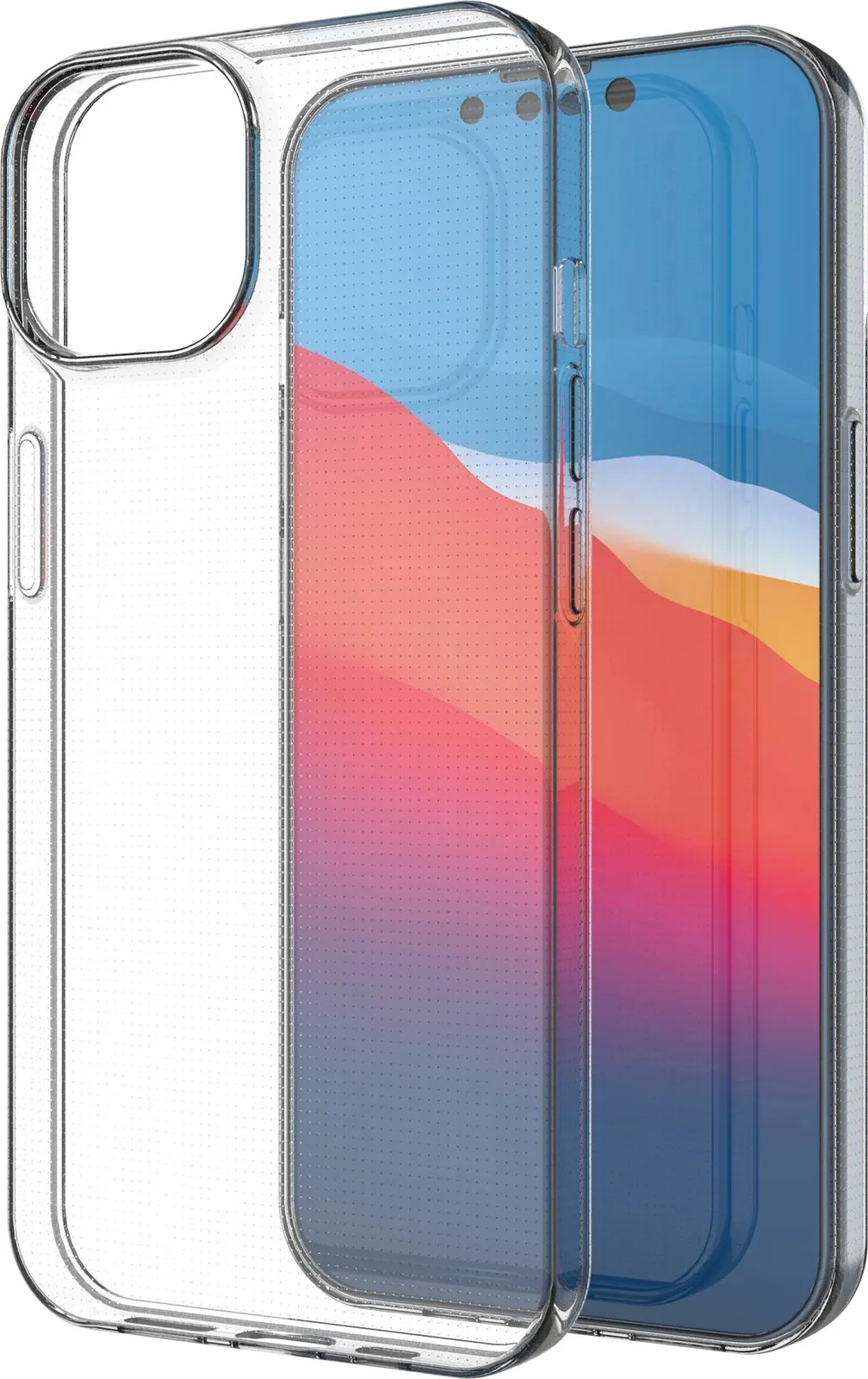Mbështjellës Hurtel Ultra Clear 0.5mm për iPhone 14, Transparent - 5