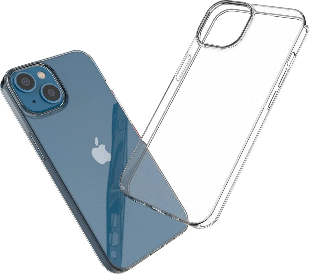 Mbështjellës Hurtel Ultra Clear 0.5mm për iPhone 14, Transparent - 6