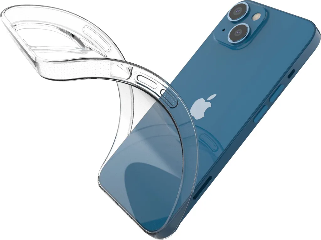 Mbështjellës Hurtel Ultra Clear 0.5mm për iPhone 14, Transparent - 8