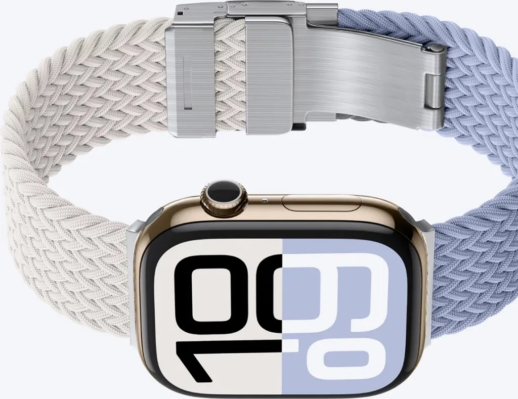 Set rripash AmazingThing Blend Band për Apple Watch 42mm, 2 copë, space blue - 3