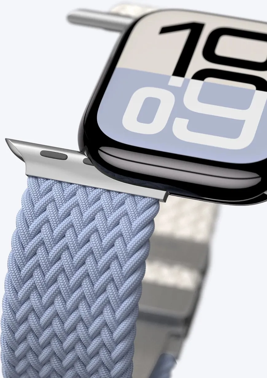 Set rripash AmazingThing Blend Band për Apple Watch 42mm, 2 copë, space blue - 4