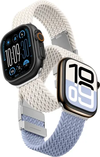 Set rripash AmazingThing Blend Band për Apple Watch 42mm, 2 copë, space blue