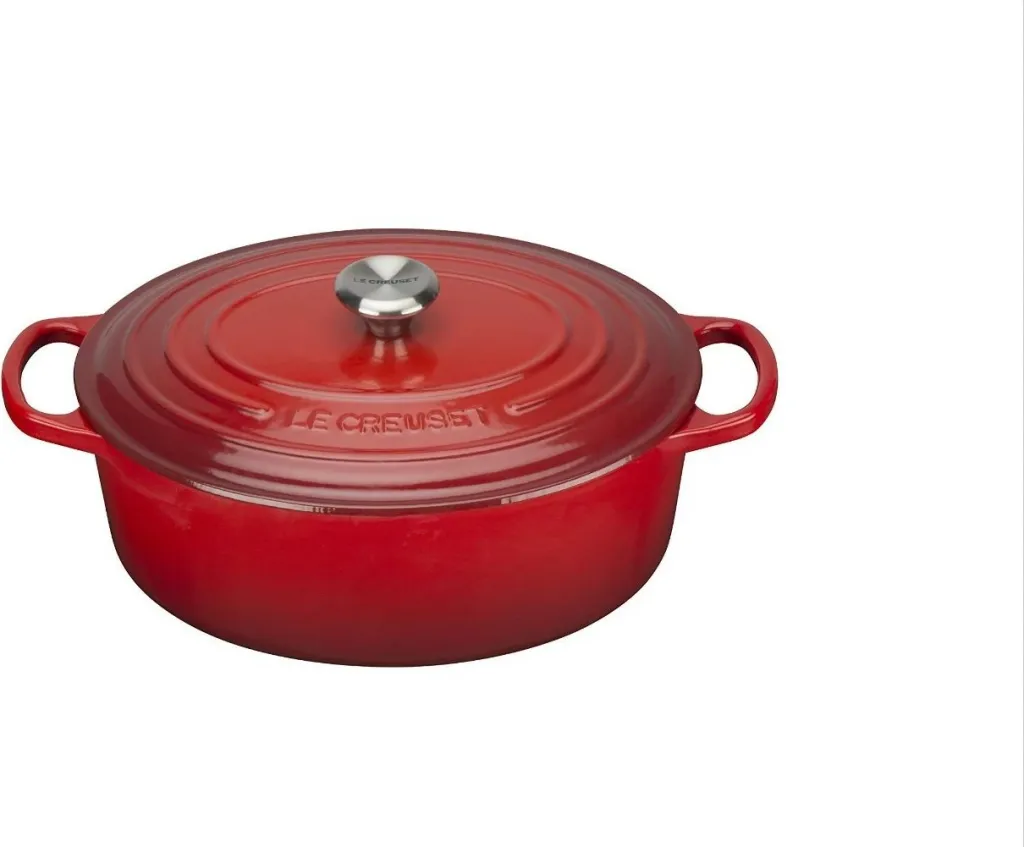 Tenxhere Le Creuset 21178270602430, 4.1L, gize, smalt, e kuqe - 1