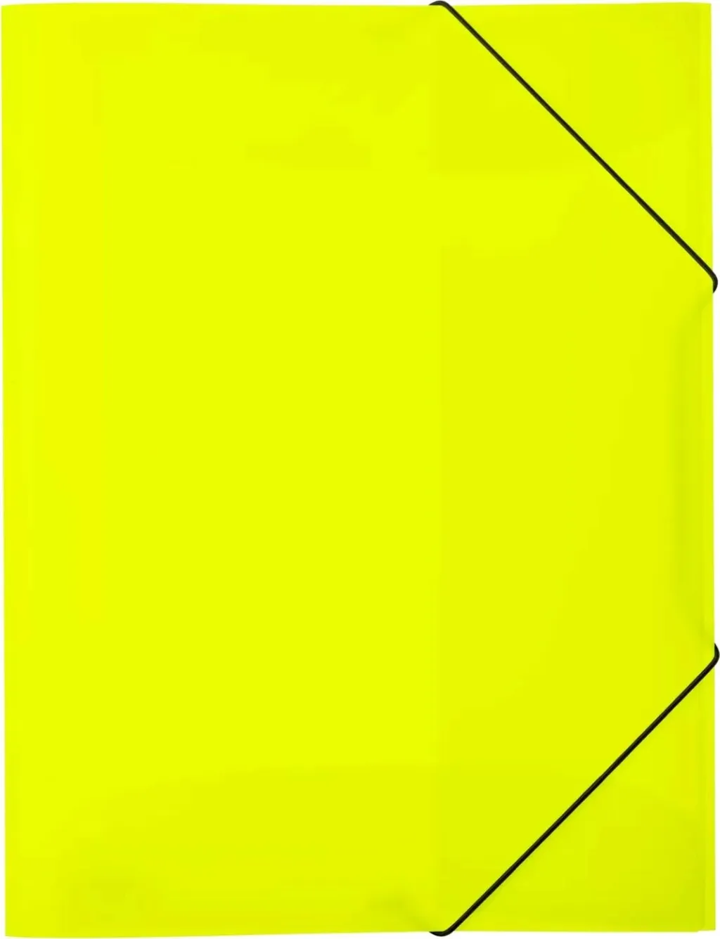 Dosje portfolio HERMA 19696 A3, plastikë transparente, set 3 copë, neon e verdhë - 2