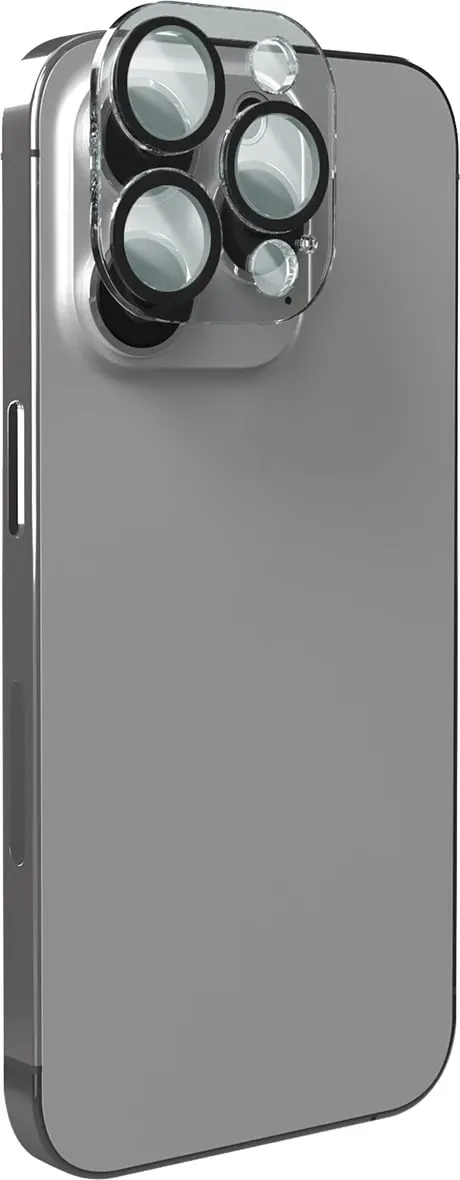 Xham i temperuar SBS D3O për kamerë iPhone 14 Pro / 14 Pro Max, Transparent - 2