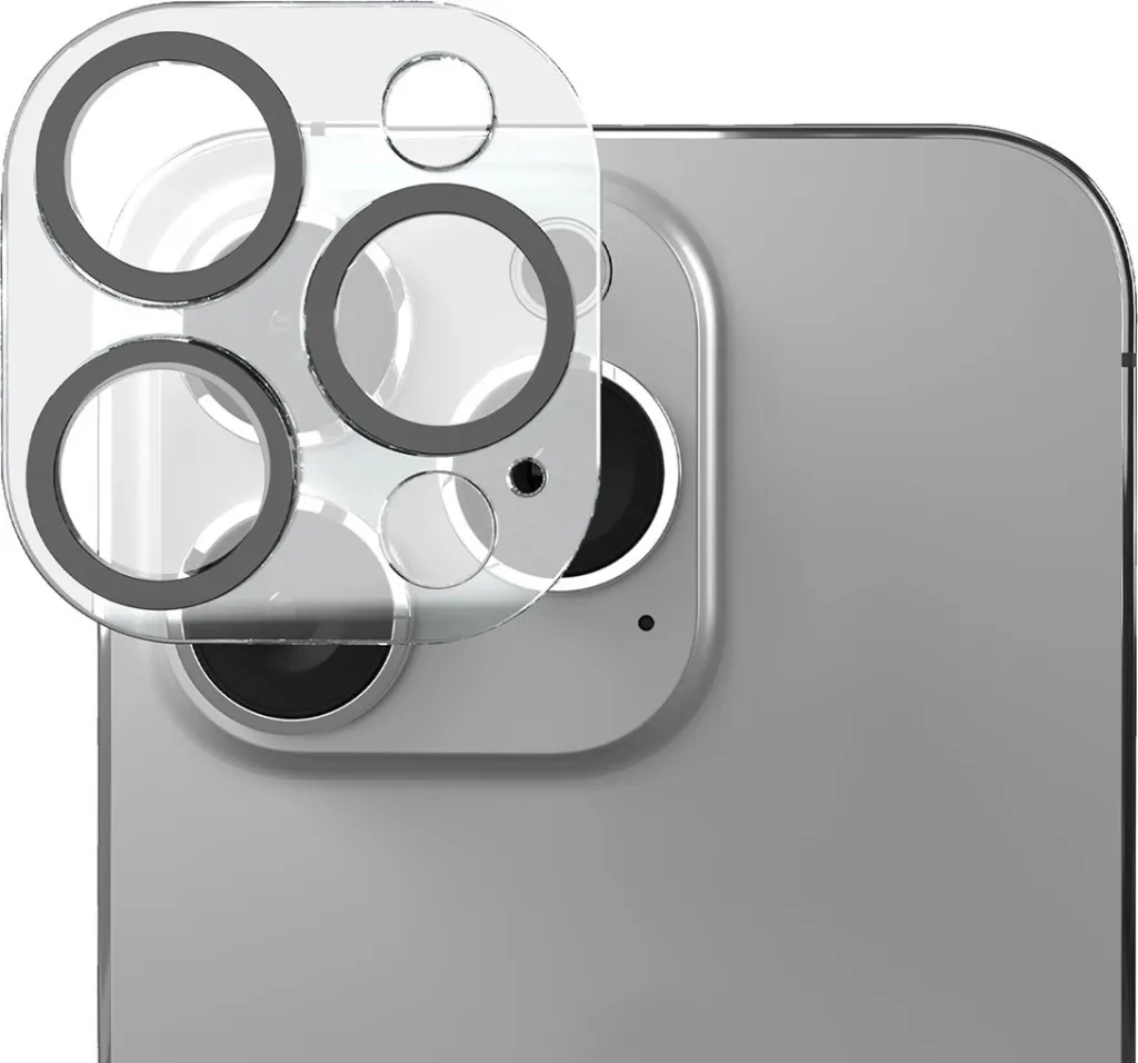 Xham i temperuar SBS D3O për kamerë iPhone 14 Pro / 14 Pro Max, Transparent - 3