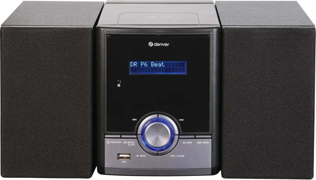 Sistem muzike Denver DAB/FM, Bluetooth, CD-Player, USB, i zi - 1
