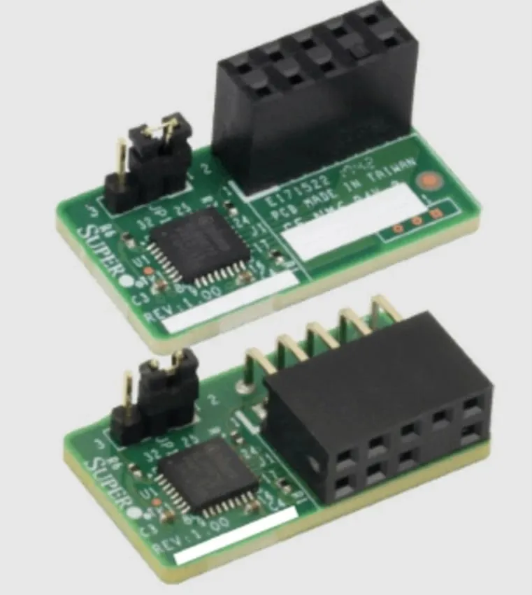 Modul TPM Super Micro AOM-TPM-9670V, versioni 2.0 - 1