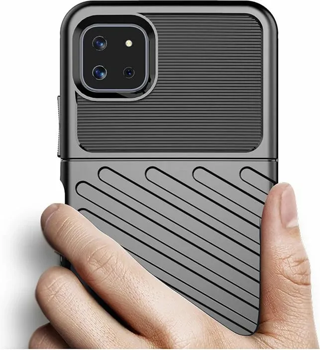 Mbështjellës Hurtel Thunder Case për Samsung Galaxy A22 5G, i zi - 2
