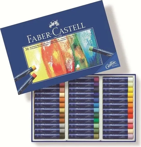 Set pastelë vajore Faber-Castell STUDIO QUALITY 36 copë, shumëngjyrëshe - 2