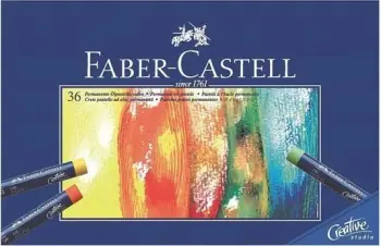 Set pastelë vajore Faber-Castell STUDIO QUALITY 36 copë, shumëngjyrëshe