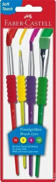 Set furcash FABER-CASTELL 481600, 4 copa, multingjyrëshe