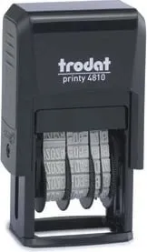 Vulë Trodat Printy Dater 4810, e zezë - 1