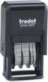 Vulë Trodat Printy Dater 4810, e zezë