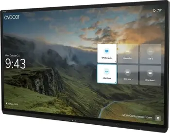 Ekran interaktiv AVOCOR G Serie AVG-6560, 65 inç, 4K Ultra HD, Touchscreen, HDMI, USB, i zi