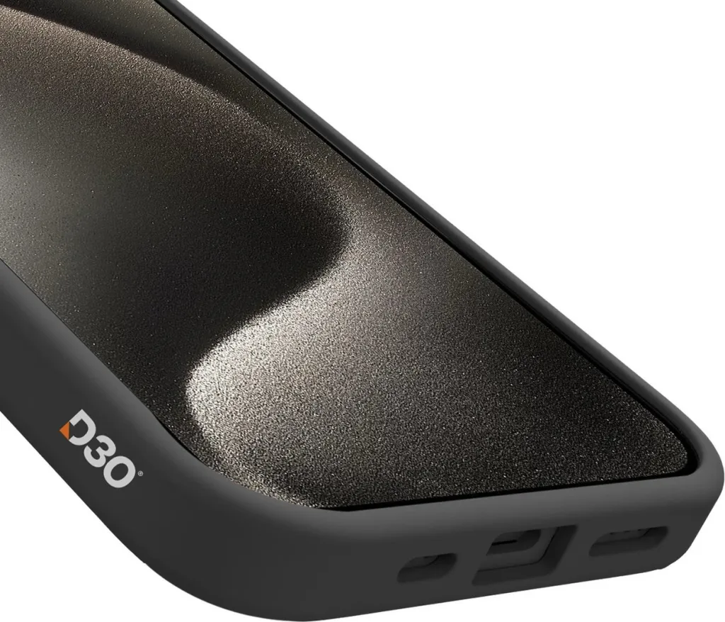 Mbështjellës SBS Full Active D3O për iPhone 15 Plus, zi - 2