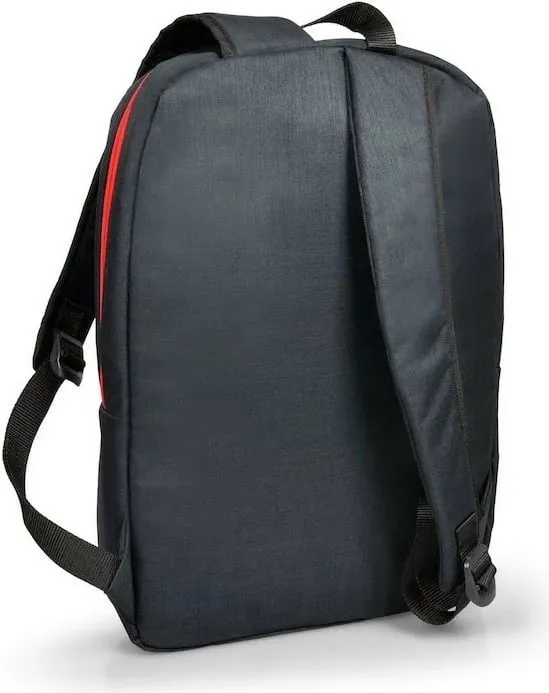 Rucksack PORT Designs Essential, për notebook/tablet deri 15.6", zi/kuqe - 2