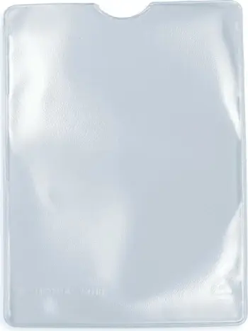 Mbajtëse karte ID Herma 1323, PP, 63 x 90 mm, transparente