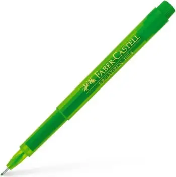Stilolaps Faber-Castell Broadpen 1554, 0.8mm, metal, light green
