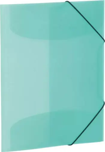 Dosje konvencionale HERMA 19584, A3, polipropilen, portret, me elastik, ngjyrë turquoise