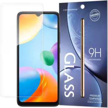 Mbrojtës ekrani xhami i temperuar Hurtel për Xiaomi Redmi 10C, 9H, paketim zarf