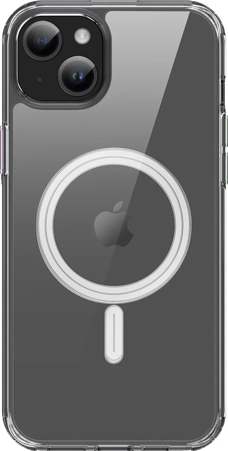 Mbështjellës Dux Ducis Clin për iPhone 15 Plus, MagSafe, Transparent - 2
