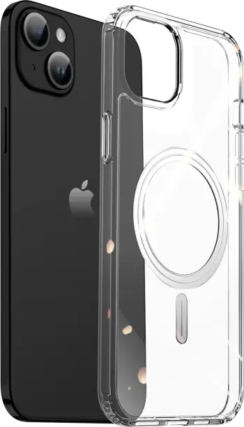 Mbështjellës Dux Ducis Clin për iPhone 15 Plus, MagSafe, Transparent