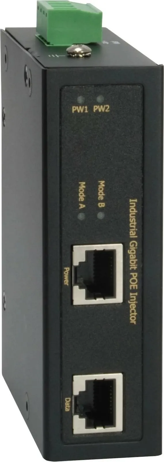 PoE injector LevelOne IGP-0102, Gigabit Ethernet, 1000 Mbit/s, e zezë - 1