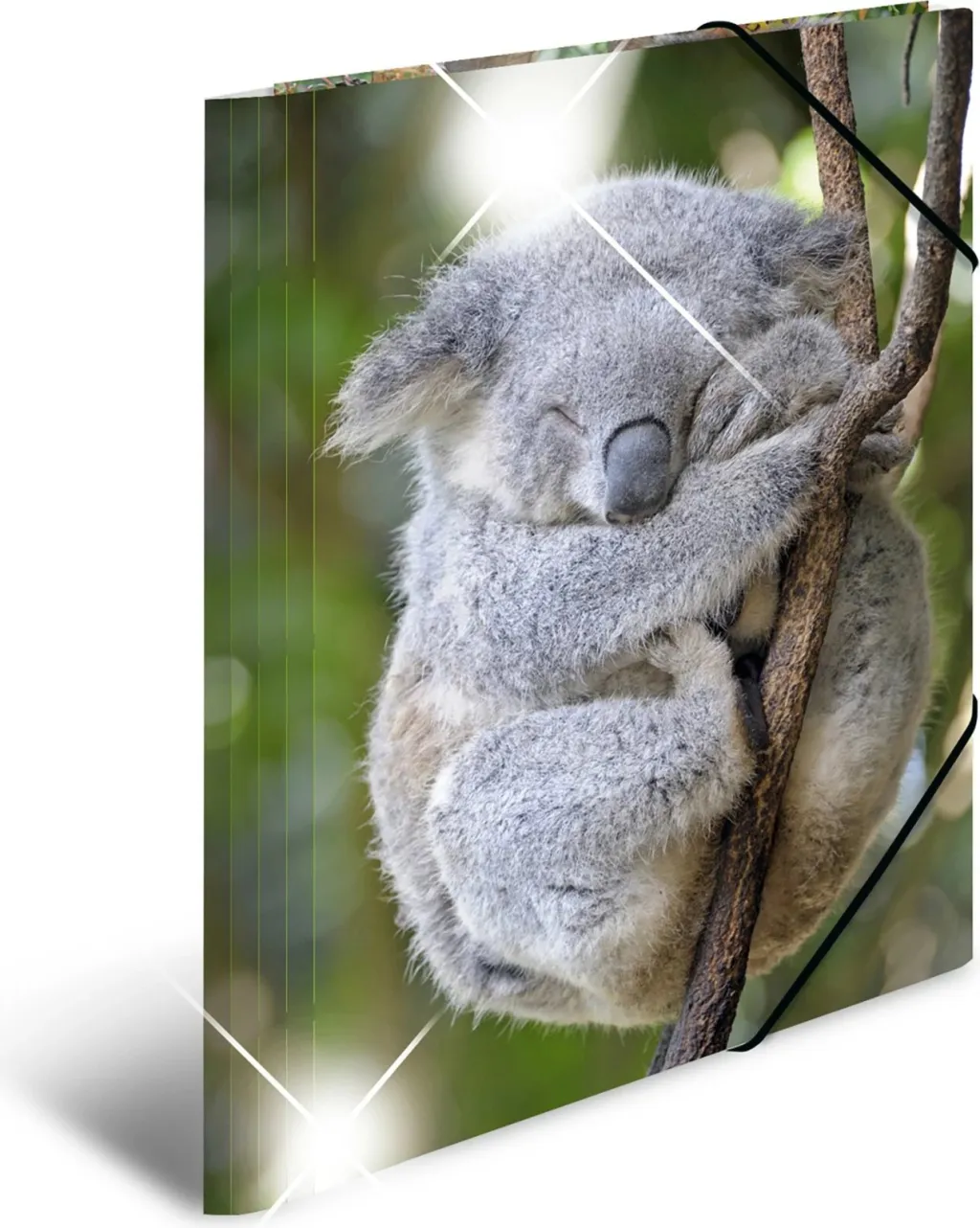 Folder dokumentesh Herma A4 Glossy Koala, plastik, shumëngjyrësh - 2