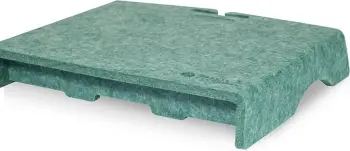 Stendë monitori BakkerElkhuizen Q-Riser 50 Circular, 10-30 inç, 10 kg, e gjelbër