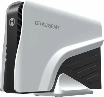 Kasë e jashtme GrauGear për hard disk 3.5", 8TB, USB-C/USB-A, e bardhë