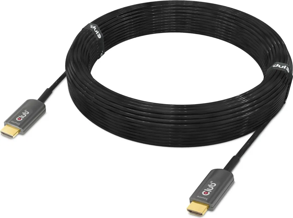 Kabllo HDMI Club3D 2.1, 15m, e zezë - 2