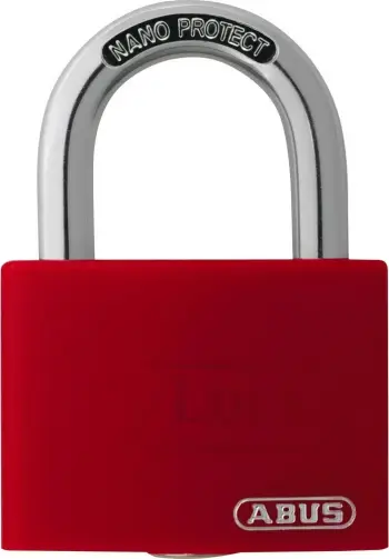 Dry Abus MyLock T65AL, 43mm, me çelës, i kuq