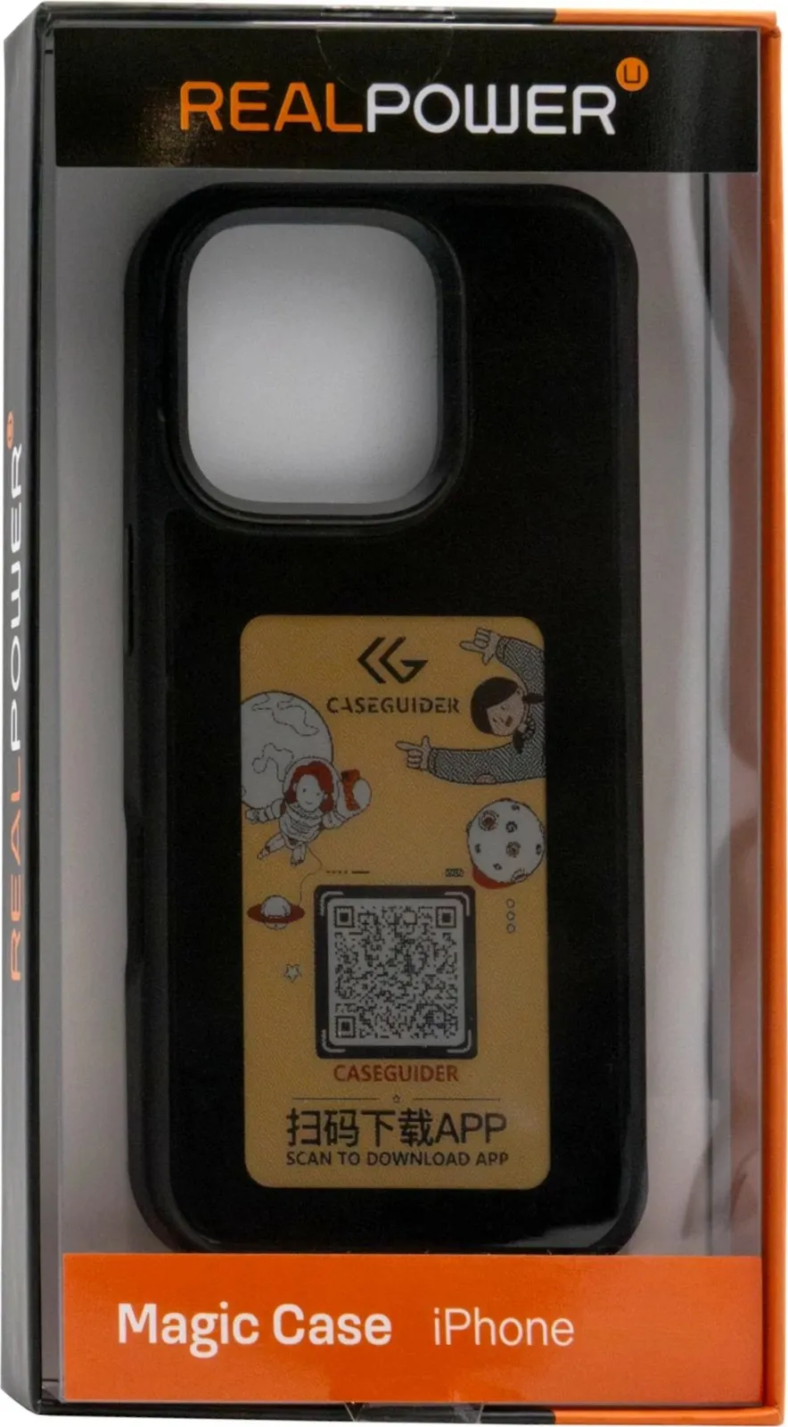 Mbështjellës Realpower MAGIC CASE për iPhone 16 Pro, MagSafe, i zi - 2