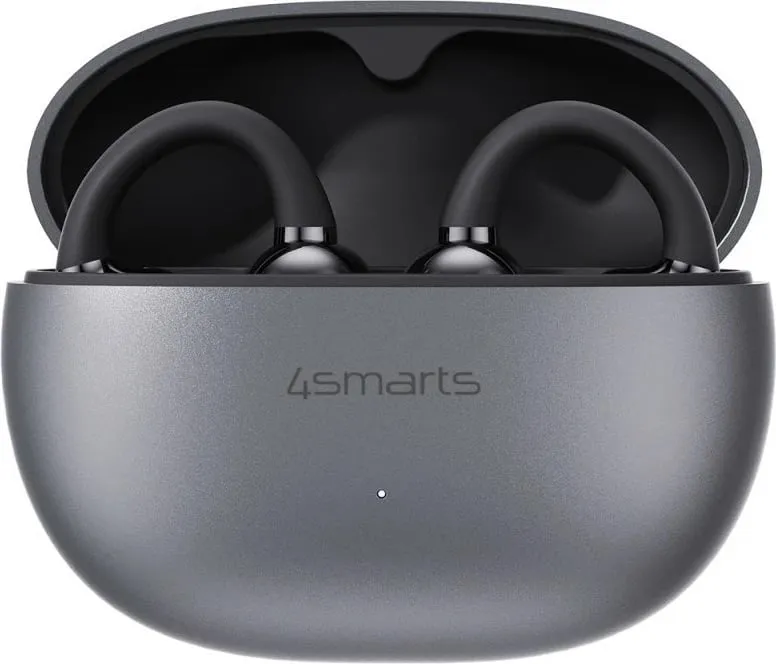Kufje wireless 4smarts 541387, TWS, 28 orë, Bluetooth 5.4, e zezë/gri - 5