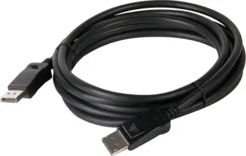 Kabllo DisplayPort Club3D 1.2, 3m, 21.6Gb/s, e zezë