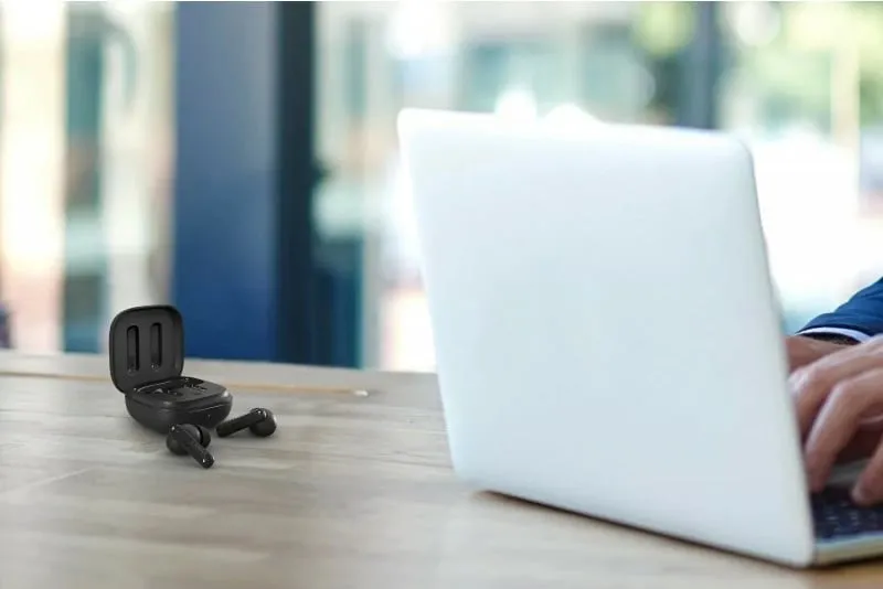Kufje Lamax Clips1 Plus, wireless, Bluetooth 5.3, 42 orë, të zeza - 4